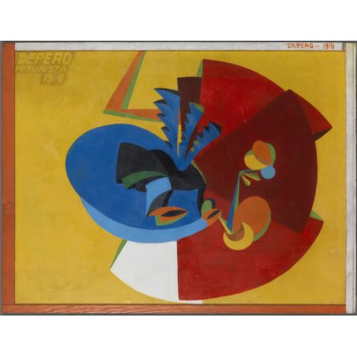 Fortunato Depero, Movimento d uccello Futurism Fortunato Depero, Movimento d uccello Futurism Art Movements