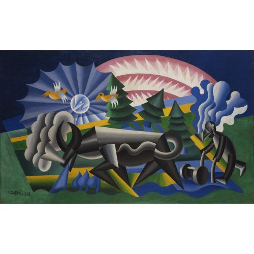 Fortunato Depero, Ploughing Futurism Fortunato Depero, Ploughing Futurism Art Movements