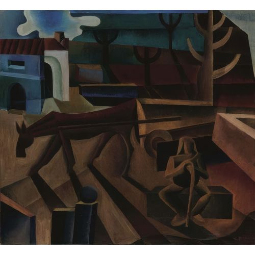 Fortunato Depero, Prospettiva Rurale Futurism Fortunato Depero, Prospettiva Rurale Futurism Art Movements