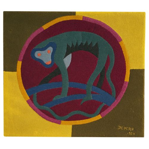 Fortunato Depero, Scimmia Futurism Fortunato Depero, Scimmia Futurism Art Movements