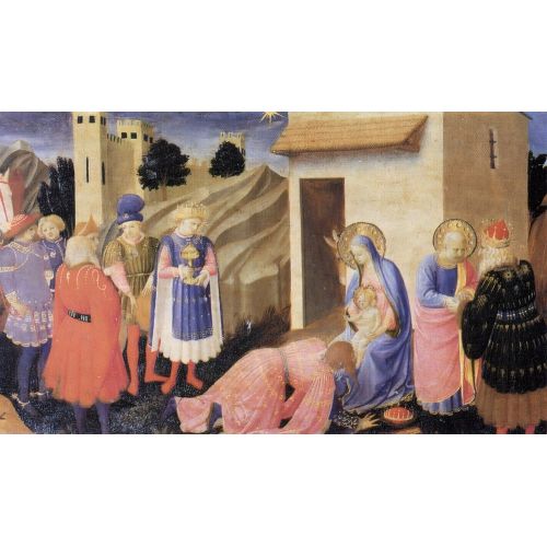 Fra Angelico, Müneccimlerin Hayranlığı Fra Angelico, Müneccimlerin Hayranlığı Gotik Sanat Akımları