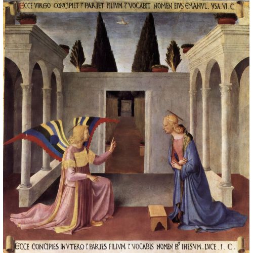 Fra Angelico, Müjde 2 Fra Angelico, Müjde 2 Gotik Sanat Akımları