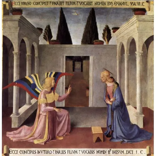 Fra Angelico, Annunciation 2 Fra Angelico, Annunciation 2