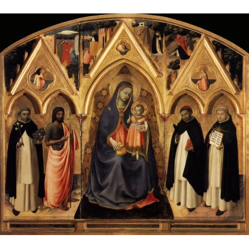 Fra Angelico, Şehit Aziz Petrus Altar Panosu Fra Angelico, Şehit Aziz Petrus Altar Panosu Gotik Sanat Akımları
