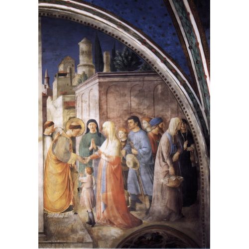 Fra Angelico, Aziz İstefanos'un Sadaka Dağıtması Fra Angelico, Aziz İstefanos'un Sadaka Dağıtması Gotik Sanat Akımları