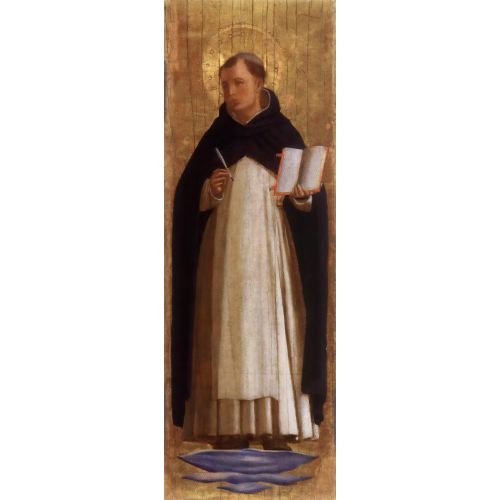 Fra Angelico, Aziz Thomas Aquinas Fra Angelico, Aziz Thomas Aquinas Gotik Sanat Akımları
