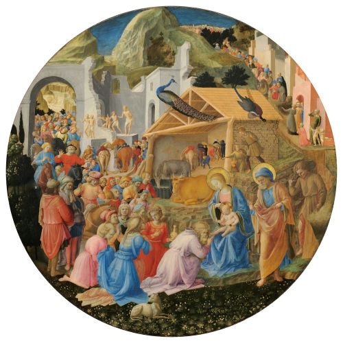 Fra Angelico, Müneccimlerin Hayranlığı Fra Angelico, Müneccimlerin Hayranlığı Gotik Sanat Akımları