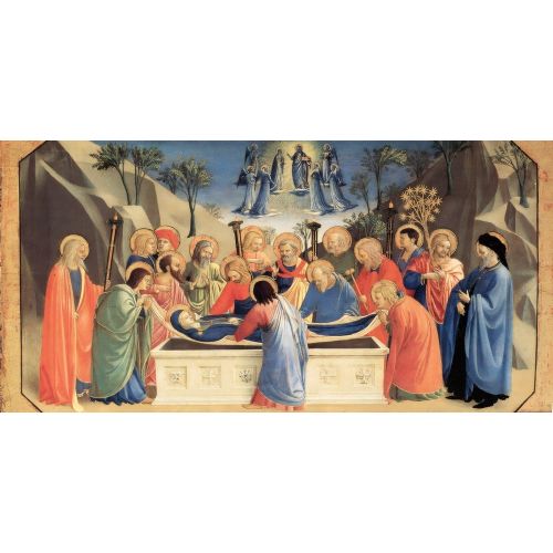 Fra Angelico, Meryem'in Cenazesi ve Ruhunun Göğe Kabulü Fra Angelico, Meryem'in Cenazesi ve Ruhunun Göğe Kabulü Gotik Sanat Akımları