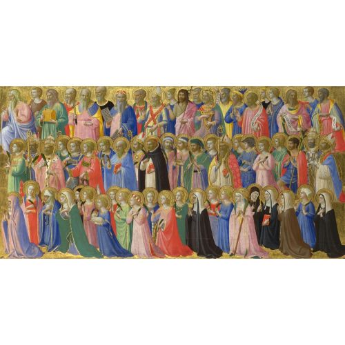 Fra Angelico, Azizler ve Şehitlerle Birlikte İsa'nın Müjdecileri Fra Angelico, Azizler ve Şehitlerle Birlikte İsa'nın Müjdecileri Gotik Sanat Akımları