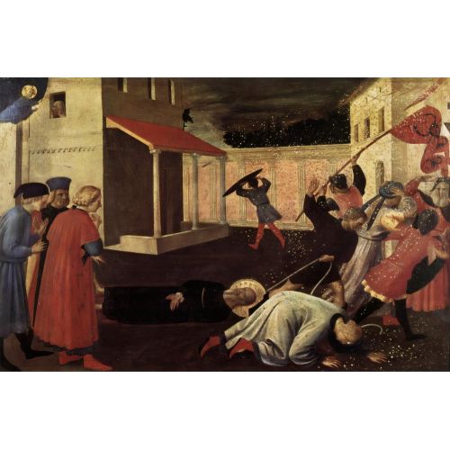 Fra Angelico, Aziz Markos'un Şehit Edilmesi Fra Angelico, Aziz Markos'un Şehit Edilmesi Gotik Sanat Akımları
