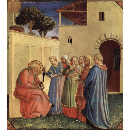Fra Angelico, Vaftizci Aziz Yahya'nın İsimlendirilmesi Fra Angelico, Vaftizci Aziz Yahya'nın İsimlendirilmesi Gotik Sanat Akımları