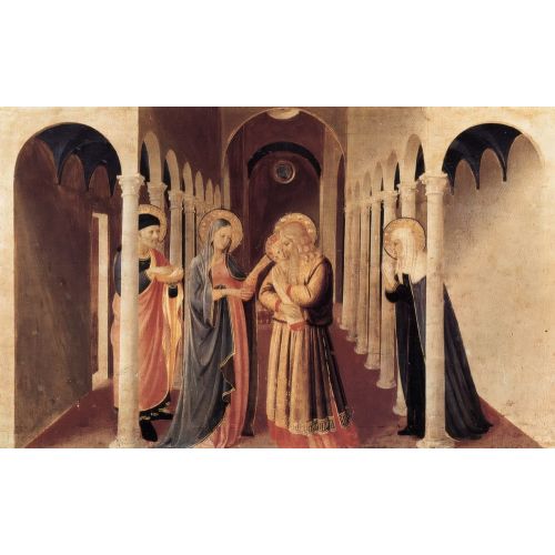 Fra Angelico, İsa'nın Tapınakta Sunulması Fra Angelico, İsa'nın Tapınakta Sunulması Gotik Sanat Akımları