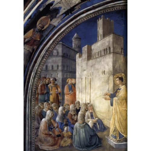 Fra Angelico, Aziz İstefanos'un Vaazı Fra Angelico, Aziz İstefanos'un Vaazı Gotik Sanat Akımları