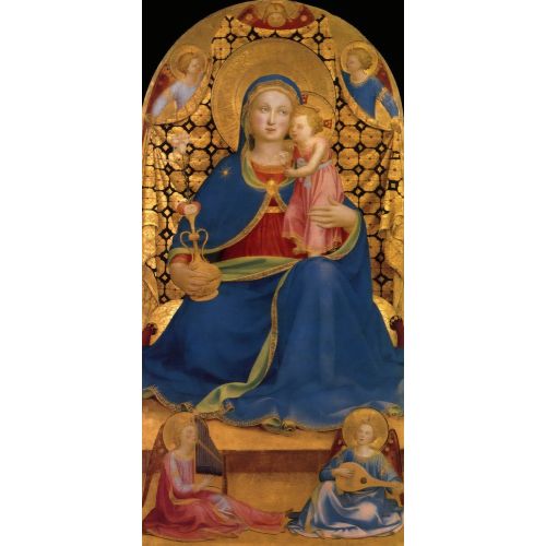 Fra Angelico, Alçakgönüllülük Meryemi Fra Angelico, Alçakgönüllülük Meryemi Gotik Sanat Akımları