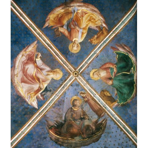 Fra Angelico, Şapel Tonozunun Görünümü 2 Fra Angelico, Şapel Tonozunun Görünümü 2 Gotik Sanat Akımları