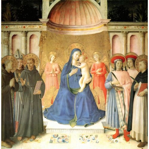 Fra Angelico, Bosco ai Frati Altar Panosu Fra Angelico, Bosco ai Frati Altar Panosu Gotik Sanat Akımları