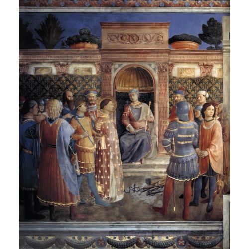 Fra Angelico, İmparator Valerian Tarafından Aziz Lawrence'ın Mahkum Edilmesi Fra Angelico, İmparator Valerian Tarafından Aziz Lawrence'ın Mahkum Edilmesi Gotik Sanat Akımları