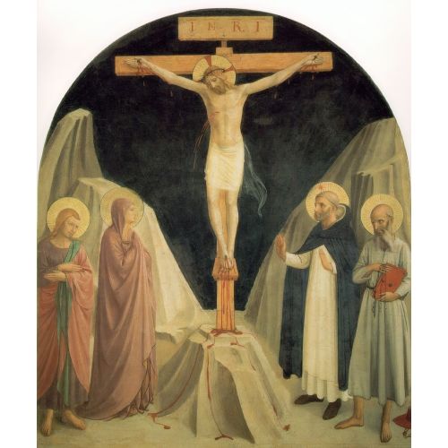 Fra Angelico, Müjdeci Aziz Yuhanna, Meryem, Aziz Dominika ve Aziz Jerome ile Çarmıhtaki İsa Fra Angelico, Müjdeci Aziz Yuhanna, Meryem, Aziz Dominika ve Aziz Jerome ile Çarmıhtaki İsa Gotik Sanat Akımları