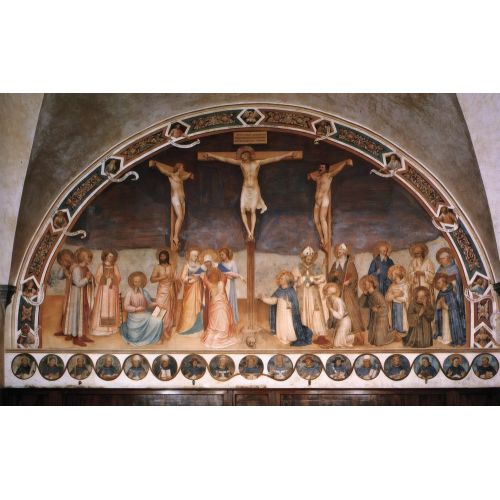 Fra Angelico, Çarmıha Geriliş ve Azizler Fra Angelico, Çarmıha Geriliş ve Azizler Gotik Sanat Akımları