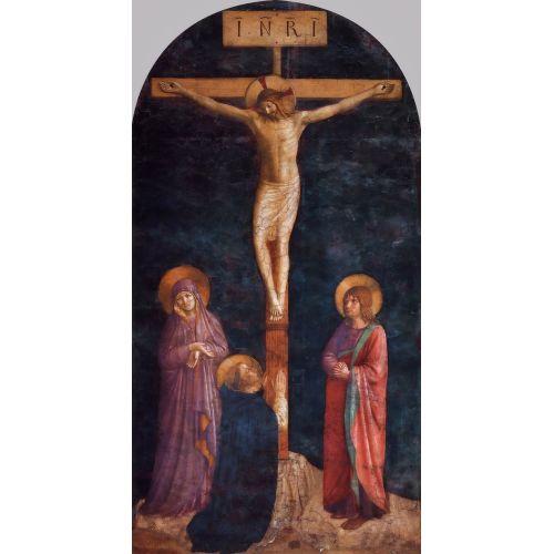 Fra Angelico, Yas Tutanlar ve Aziz Dominika ile Çarmıha Geriliş Fra Angelico, Yas Tutanlar ve Aziz Dominika ile Çarmıha Geriliş Gotik Sanat Akımları