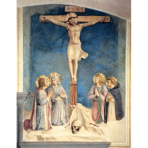 Fra Angelico, Meryem, Aziz Cosmas, Müjdeci Aziz Yuhanna ve Şehit Aziz Petrus ile Çarmıha Geriliş Fra Angelico, Meryem, Aziz Cosmas, Müjdeci Aziz Yuhanna ve Şehit Aziz Petrus ile Çarmıha Geriliş Gotik Sanat Akımları