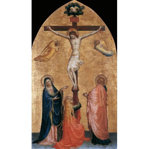 Fra Angelico, Meryem, Müjdeci Aziz Yuhanna ve Maria Magdalena ile Çarmıha Geriliş Fra Angelico, Meryem, Müjdeci Aziz Yuhanna ve Maria Magdalena ile Çarmıha Geriliş Gotik Sanat Akımları