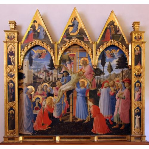 Fra Angelico, Çarmıhtan İndiriliş Fra Angelico, Çarmıhtan İndiriliş Gotik Sanat Akımları