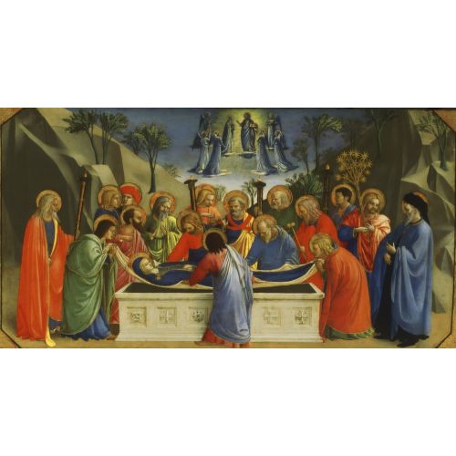 Fra Angelico, Meryem'in Ölümü ve Göğe Yükselişi Fra Angelico, Meryem'in Ölümü ve Göğe Yükselişi Gotik Sanat Akımları