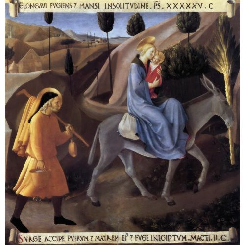 Fra Angelico, Mısır'a Kaçış Fra Angelico, Mısır'a Kaçış Gotik Sanat Akımları