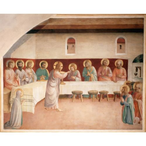 Fra Angelico, Ekmek ve Şarap Ayininin Başlatılması Fra Angelico, Ekmek ve Şarap Ayininin Başlatılması Gotik Sanat Akımları