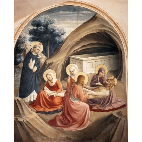 Fra Angelico, İsa'ya Yakılan Ağıt 2 Fra Angelico, İsa'ya Yakılan Ağıt 2 Gotik Sanat Akımları