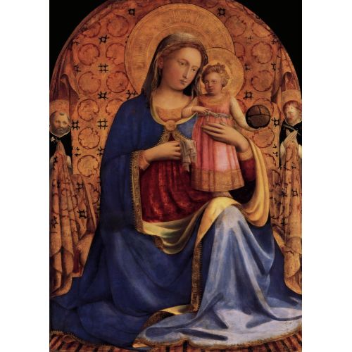 Fra Angelico, Madonna ve Çocuk İsa Fra Angelico, Madonna ve Çocuk İsa Gotik Sanat Akımları