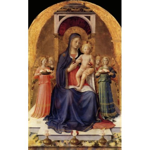 Fra Angelico, Perugia Altar Panosu 2 Fra Angelico, Perugia Altar Panosu 2 Gotik Sanat Akımları