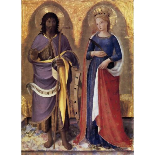 Fra Angelico, Perugia Altar Panosu 4 Fra Angelico, Perugia Altar Panosu 4 Gotik Sanat Akımları