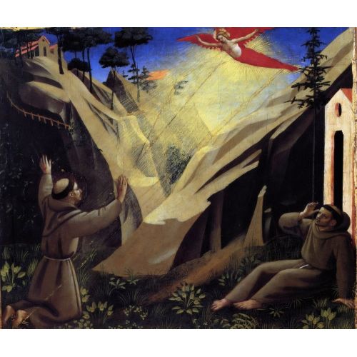 Fra Angelico, Stigmata'yı Alış Fra Angelico, Stigmata'yı Alış Gotik Sanat Akımları
