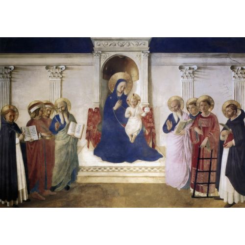 Fra Angelico, Kutsal Sohbet Fra Angelico, Kutsal Sohbet Gotik Sanat Akımları