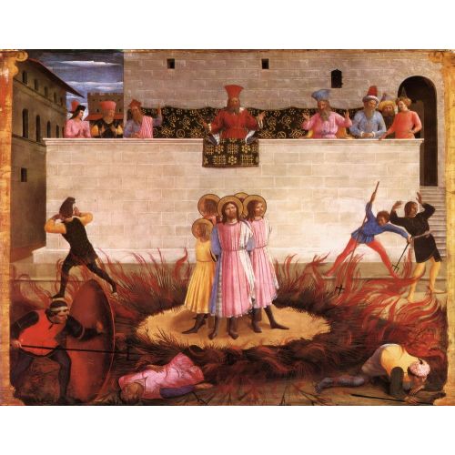 Fra Angelico, Mahkum Edilen Aziz Cosmas ve Aziz Damian Fra Angelico, Mahkum Edilen Aziz Cosmas ve Aziz Damian Gotik Sanat Akımları