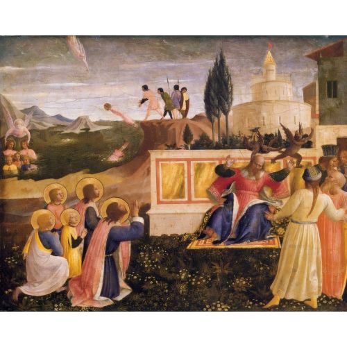 Fra Angelico, Kurtarılan Aziz Cosmas ve Aziz Damian Fra Angelico, Kurtarılan Aziz Cosmas ve Aziz Damian Gotik Sanat Akımları
