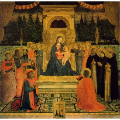 Fra Angelico, San Marco Altar Panosu Fra Angelico, San Marco Altar Panosu Gotik Sanat Akımları