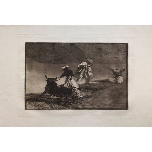Francisco Goya, Bullfights They Play Another With The Cape In An Enclosure Francisco Goya, Bullfights They Play Another With The Cape In An Enclosure