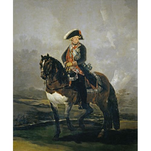 Francisco Goya, Carlos Iv A Caballo Francisco Goya, Carlos Iv A Caballo
