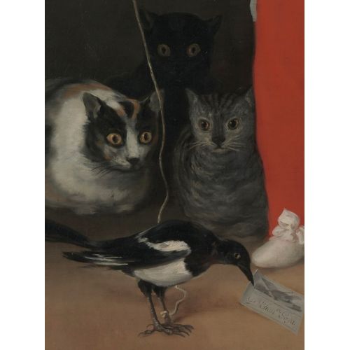 Francisco Goya, Kediler Ve Saksağan