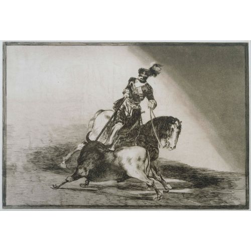 Francisco Goya, Charles Quint Throwing A Bull Francisco Goya, Charles Quint Throwing A Bull