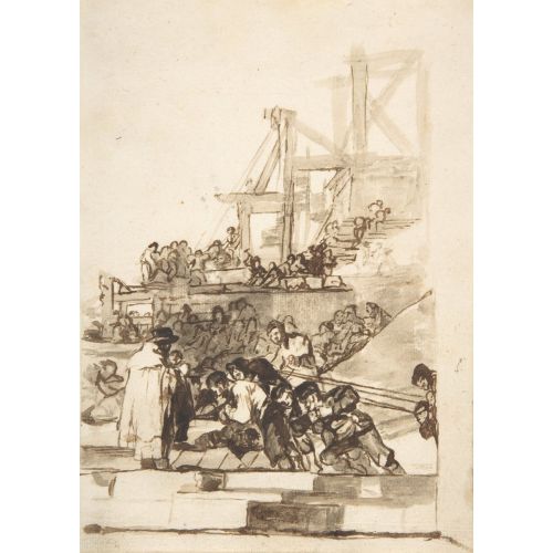 Francisco Goya, Yapım Aşamasında Francisco Goya, Yapım Aşamasında