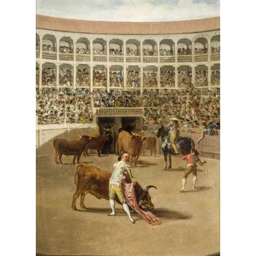Francisco Goya, Meydandan Uzak Romantizm Francisco Goya, Meydandan Uzak Romantizm Sanat Akımları Kanvas Efektli Tablo, Resim Kağıdı Baskısı, Reprodüksiyon ve