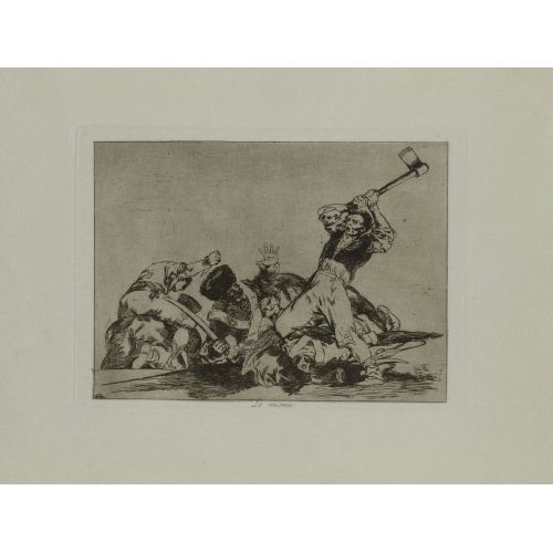 Francisco Goya, Savaş Afetleri Pl Aynı Şey Francisco Goya, Savaş Afetleri Pl Aynı Şey