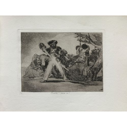 Francisco Goya, Zorlu Savaş Felaketleri Francisco Goya, Zorlu Savaş Felaketleri