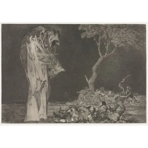 Francisco Goya, Korkuyu Vur Romantizm Francisco Goya, Korkuyu Vur Romantizm Sanat Akımları Kanvas Efektli Tablo, Resim Kağıdı Baskısı, Reprodüksiyon ve Yüksek