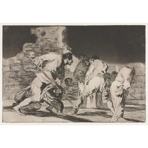 Francisco Goya, Disparate Furioso Romance Francisco Goya, Disparate Furioso Romance Art Movements Canvas, Drawing Paper Prints, Reproduction Oil Painting and High