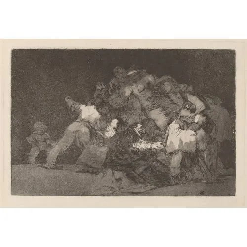 Francisco Goya, Disparate General Romance Francisco Goya, Disparate General Romance Art Movements Canvas, Drawing Paper Prints, Reproduction Oil Painting and High